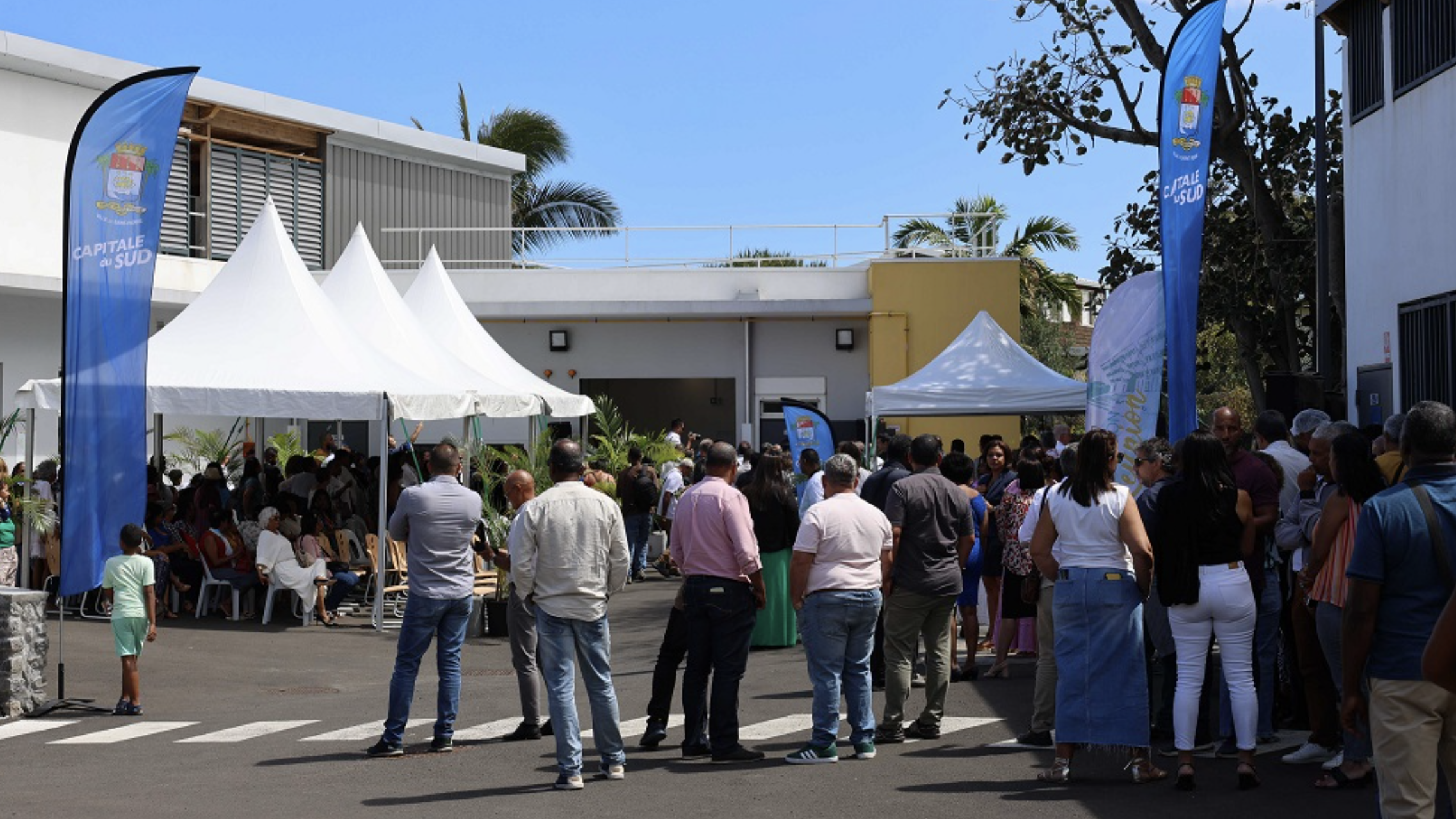 Cuisine centrale inauguration