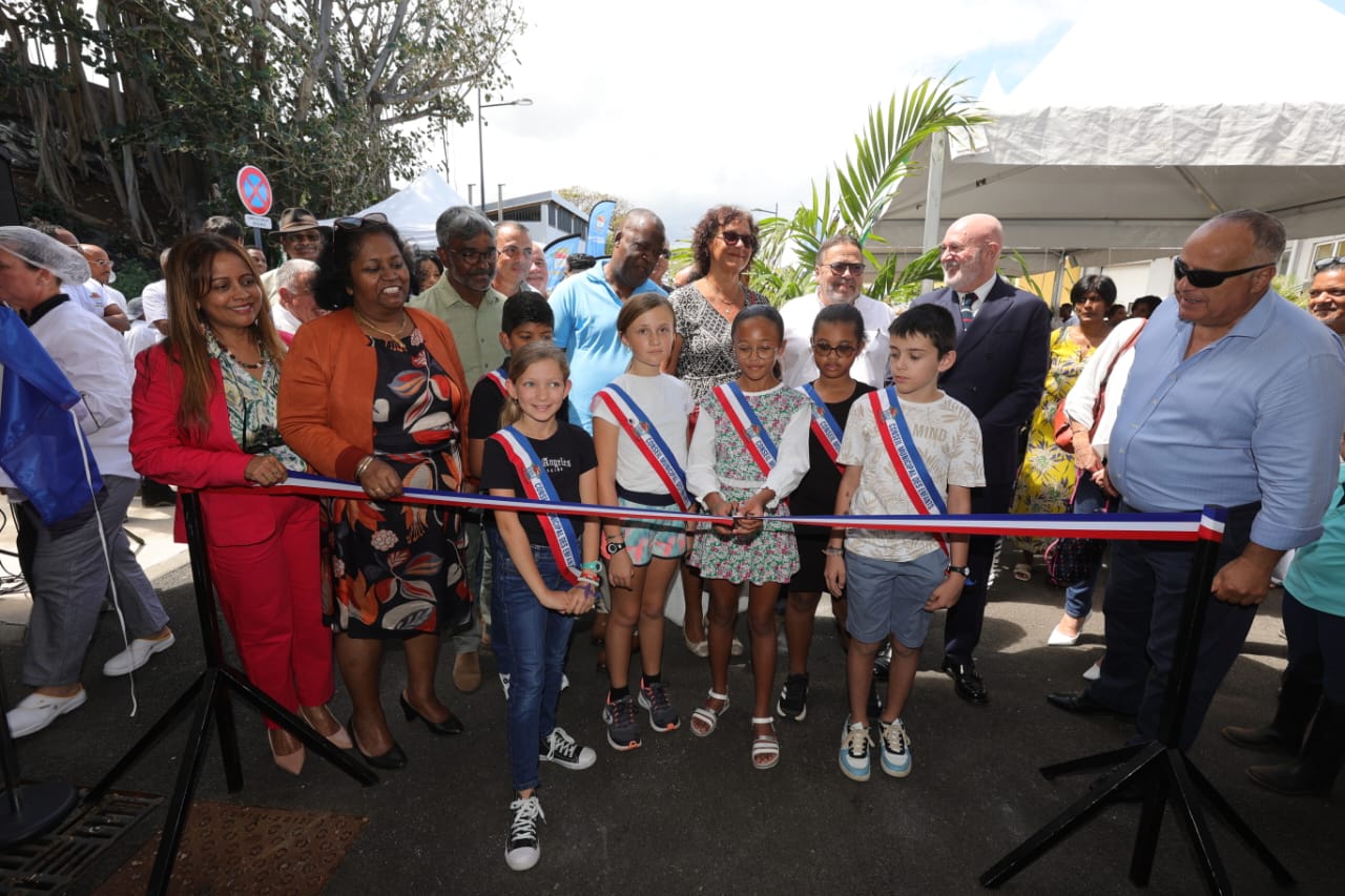 Inauguration cuisine centrale par le Conseil Municipal des Enfants