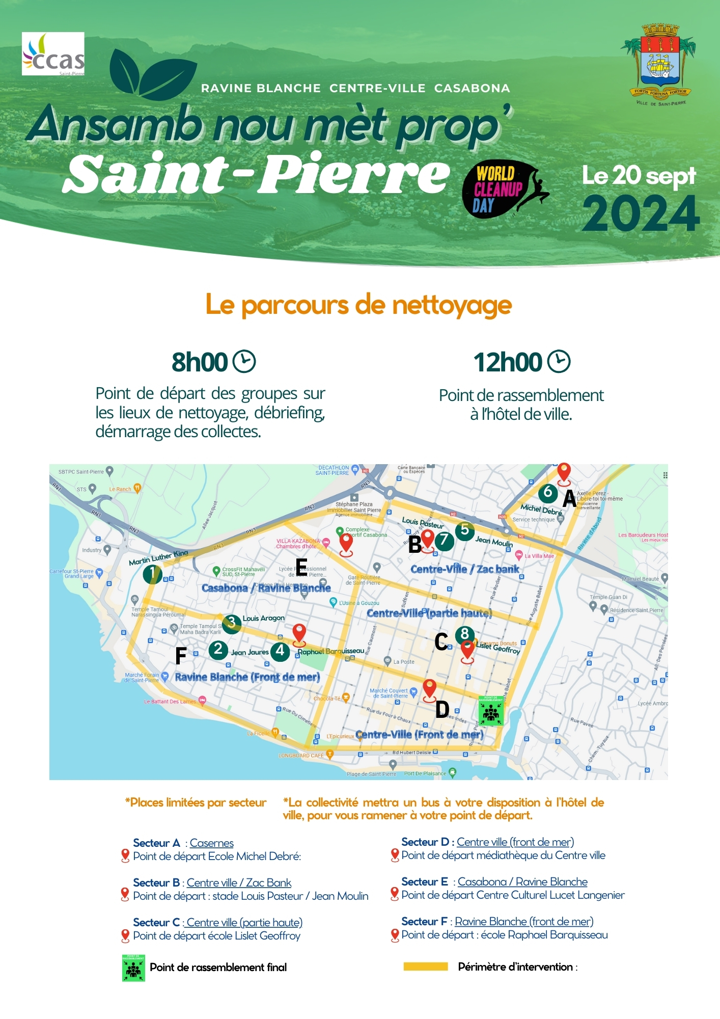 World Clean Up Day Saint Pierre 200924