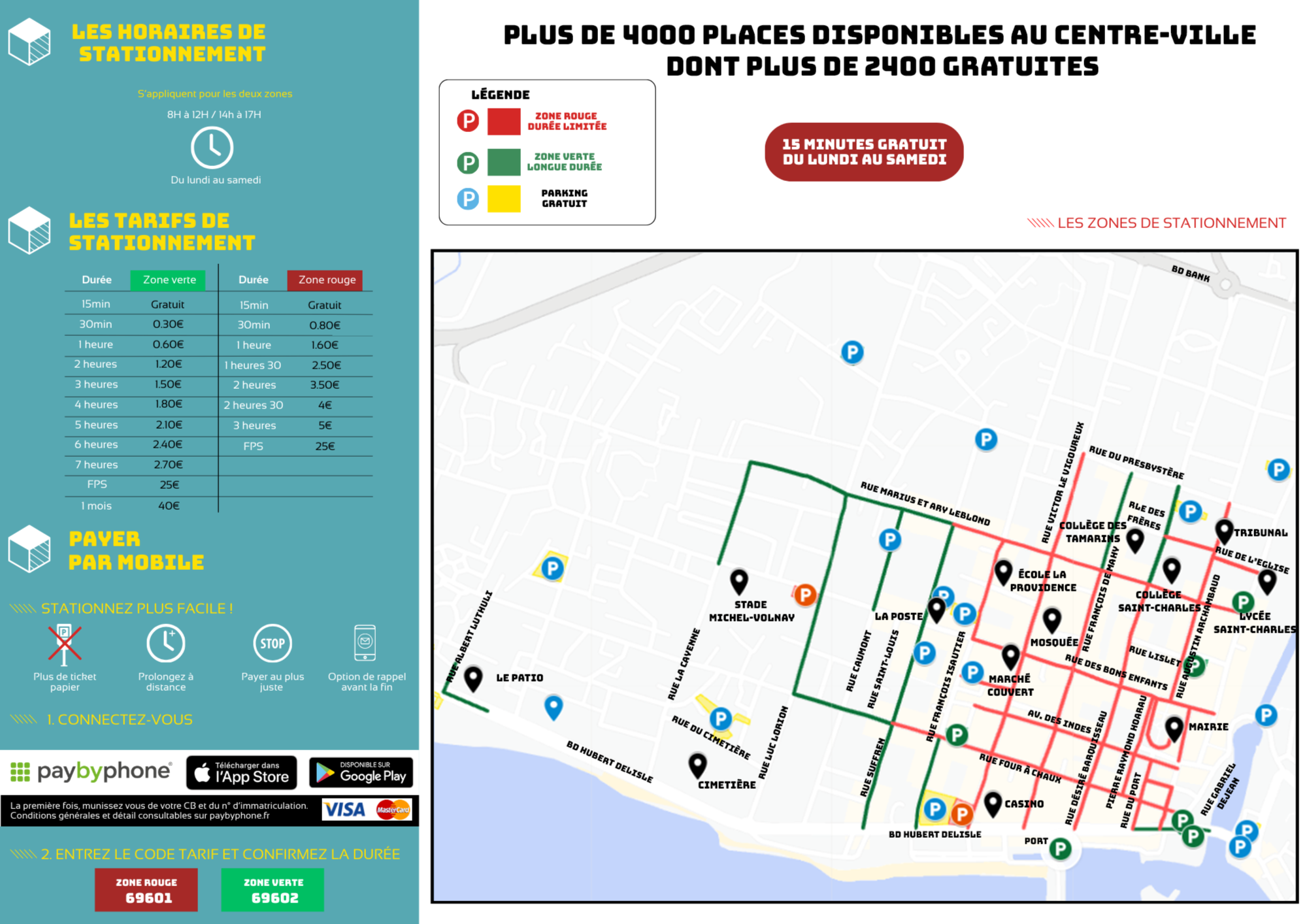 Stationnement 2024 Saint Pierre SPL OPUS