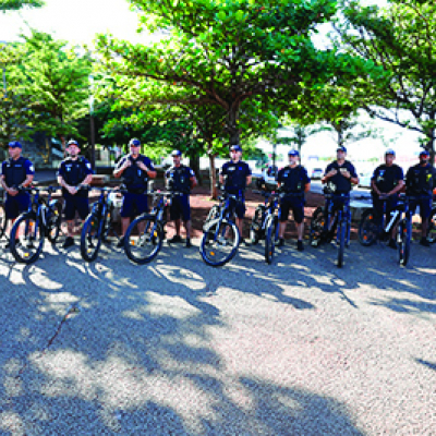 La brigade mixte de police à vélo se modernise