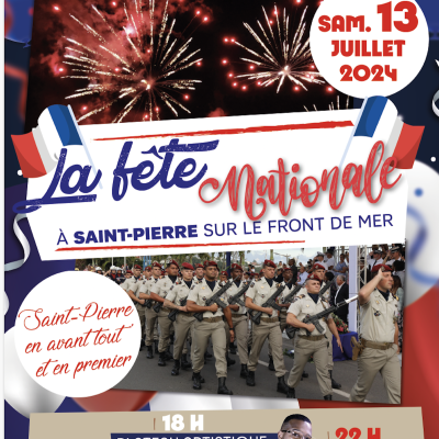 FETE DU 14 JUILLET AFFICHE