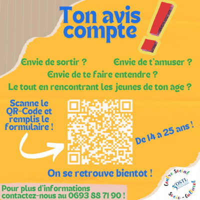 Jeunes : votre avis compte pour Saint-Pierre