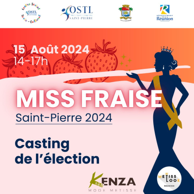 AFFICHE MISS FRAISE