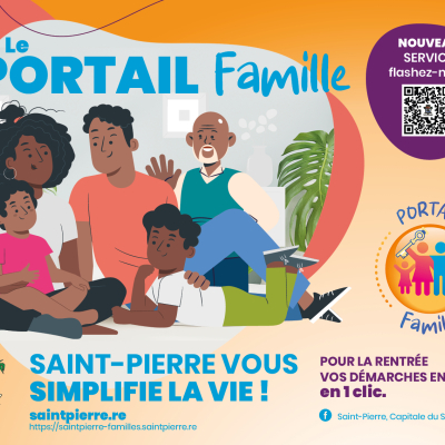 Saint-Pierre lance son PORTAIL FAMILLE 