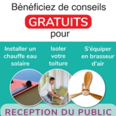 Conseils pour l'amélioration de votre logement ? La Maison des Projets vous reçoit gratuitement.