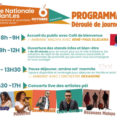 Journée Nationale des aidants, le dimanche 6 octobre, rendez-vous place du Rotary dès 8h