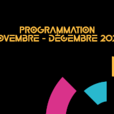 Au programme du centre d'art de Novembre à Décembre 2024