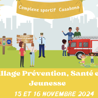 Saint Pierre accueille le Village Santé Prévention Jeunesse les 15 et 16 novembre 2024